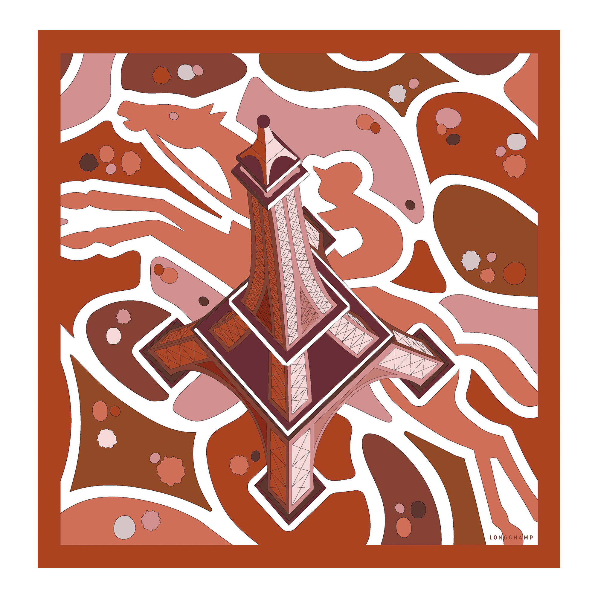 Papel de seda Equestrian Tower 70