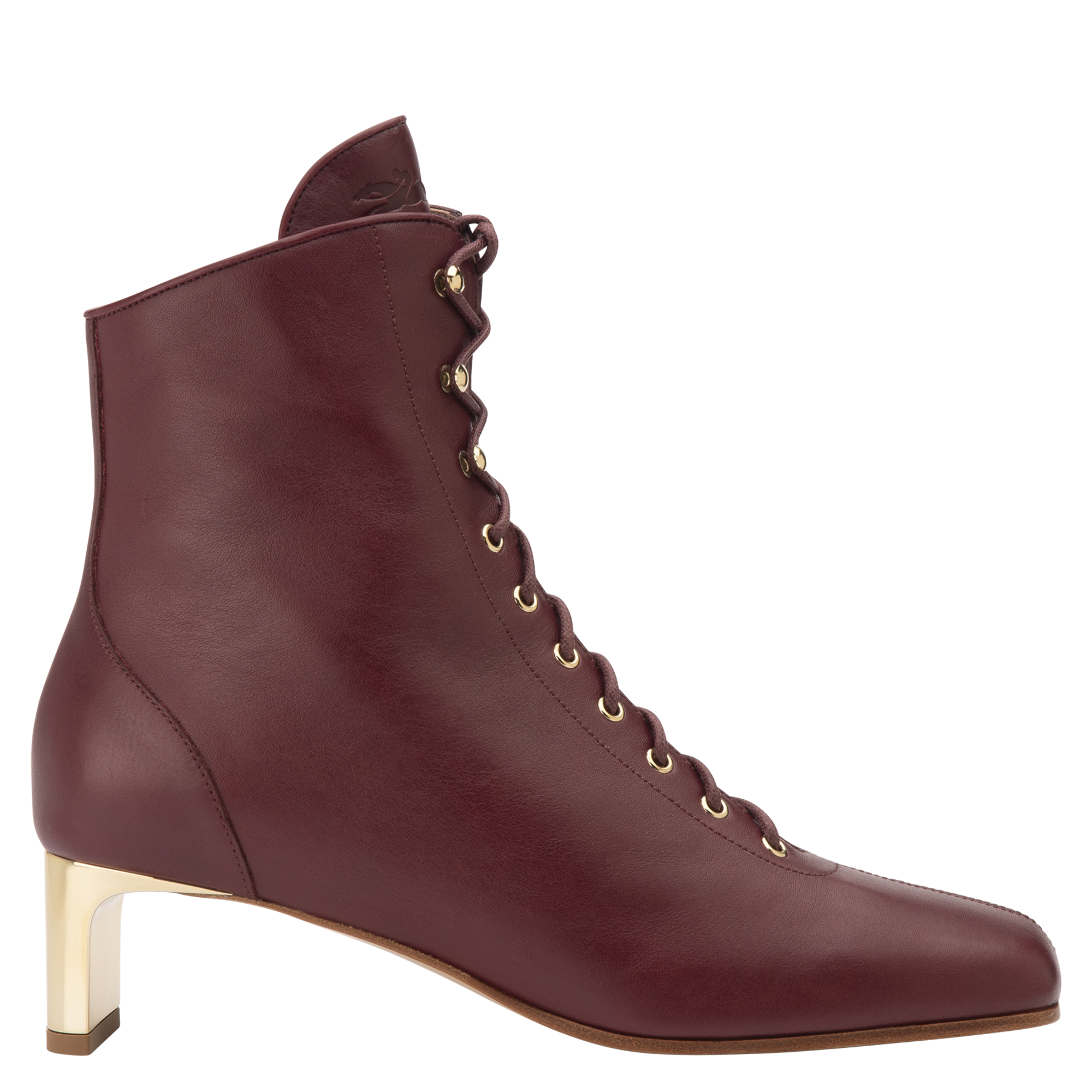Botas baixas de salto alto La Patineuse