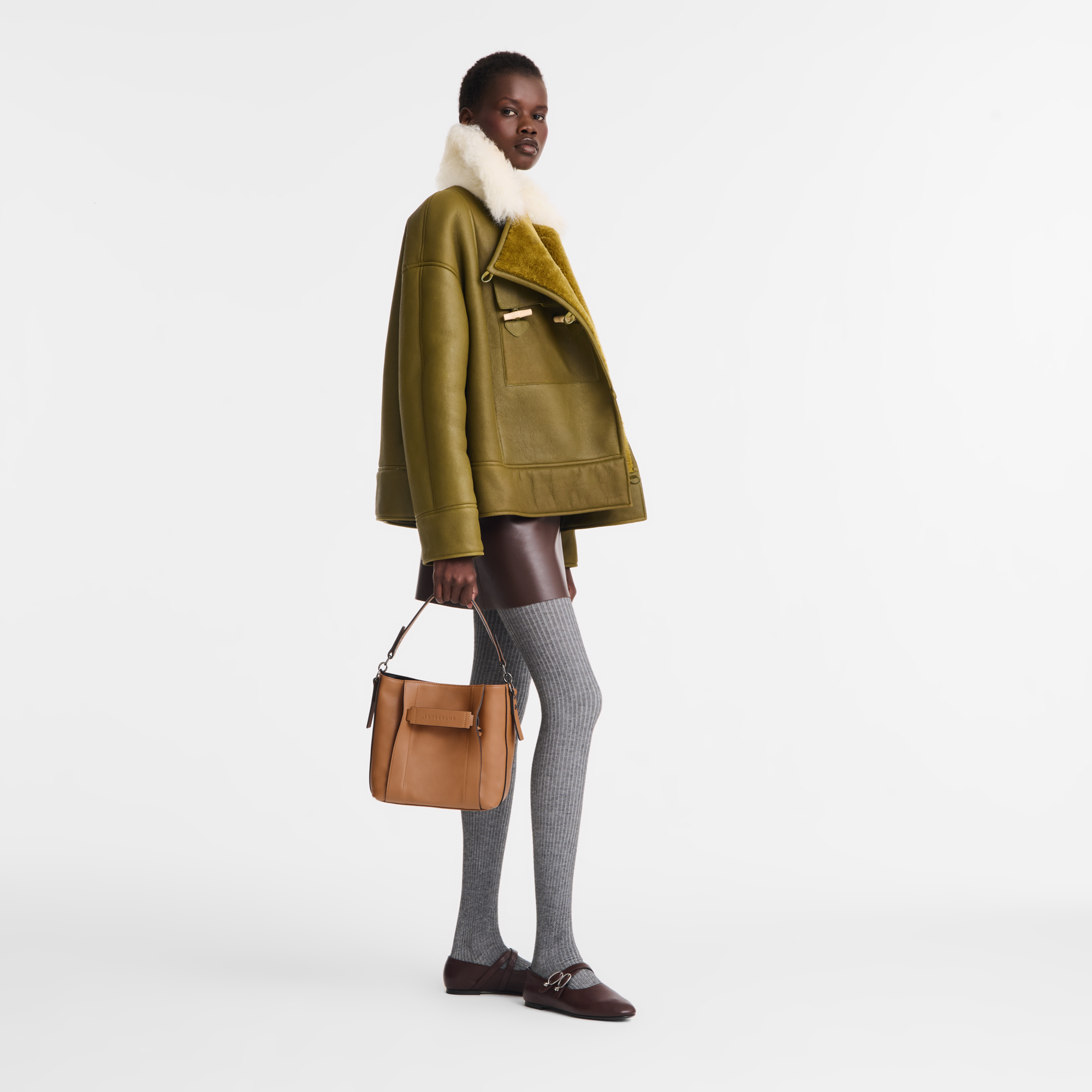 Bolsa de ombro Longchamp 3D S
