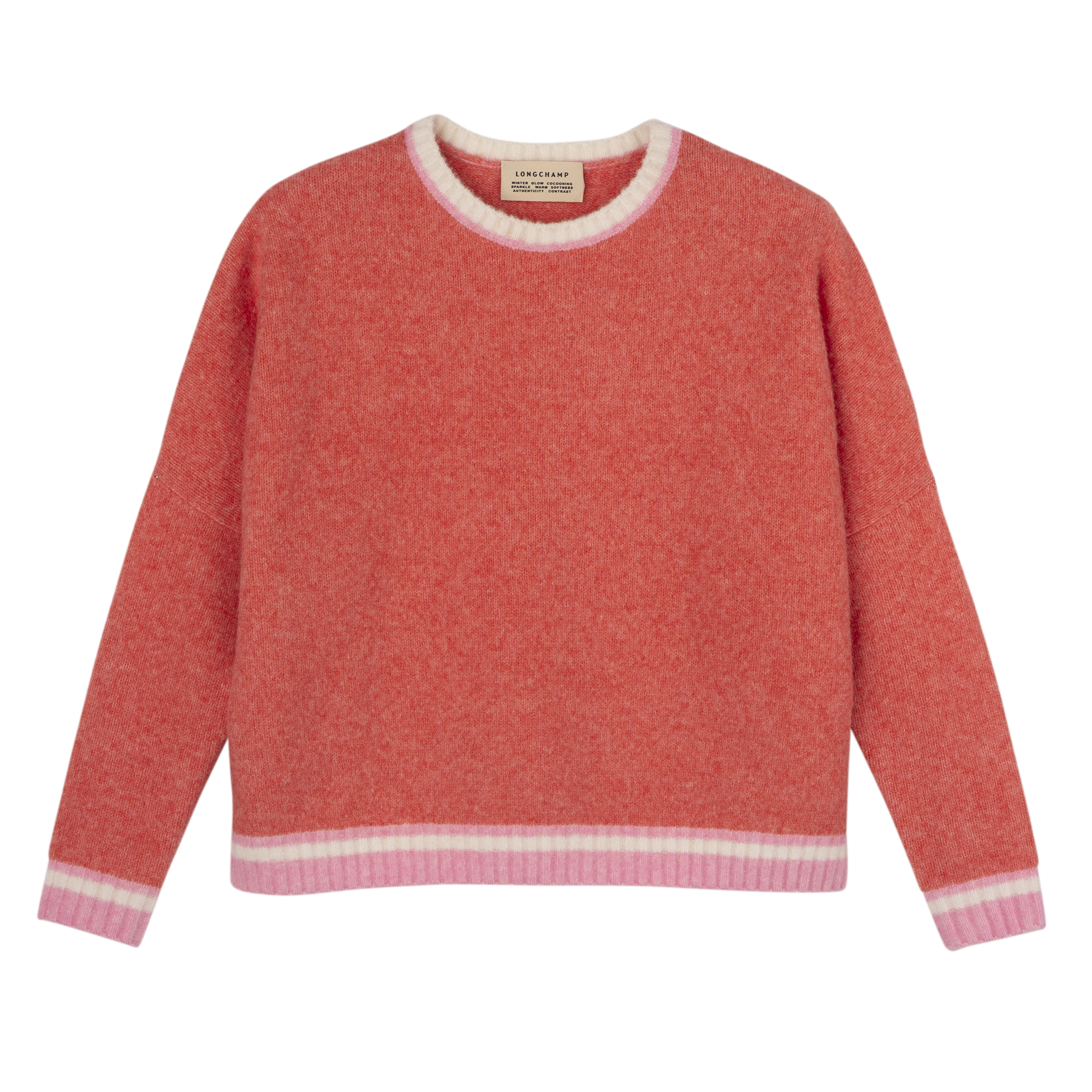 Jersey com gola redonda