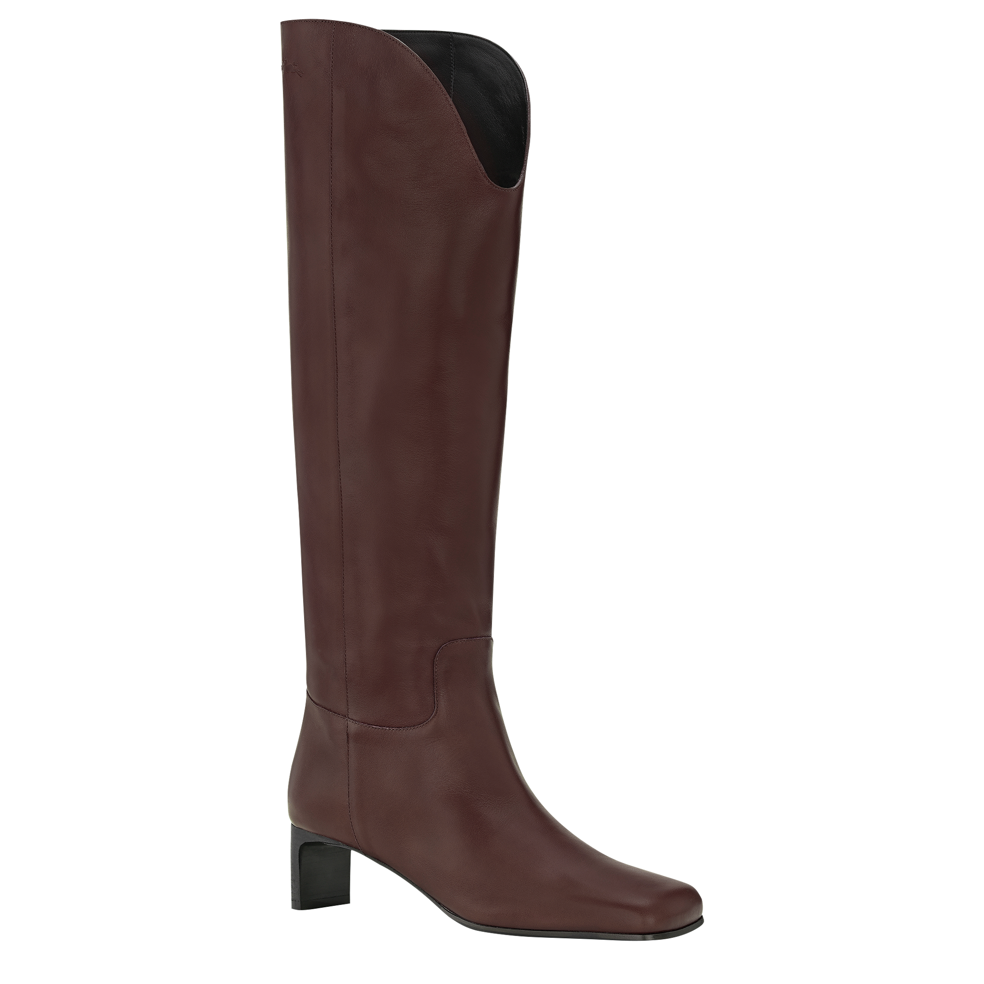 Bota com salto La Cavalière