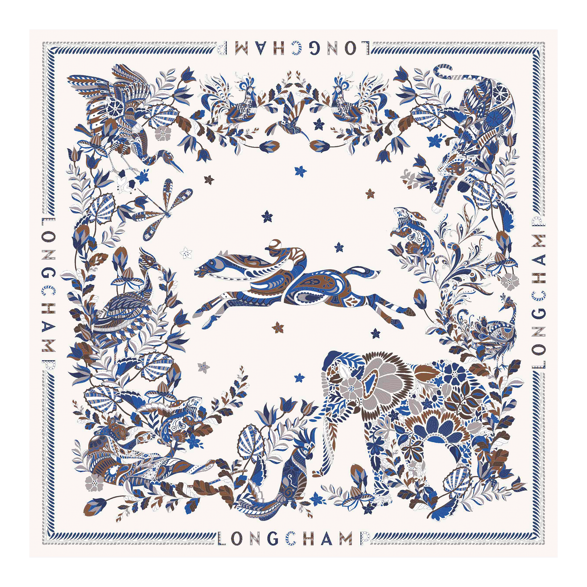 Papel de seda Forêt Longchamp 90