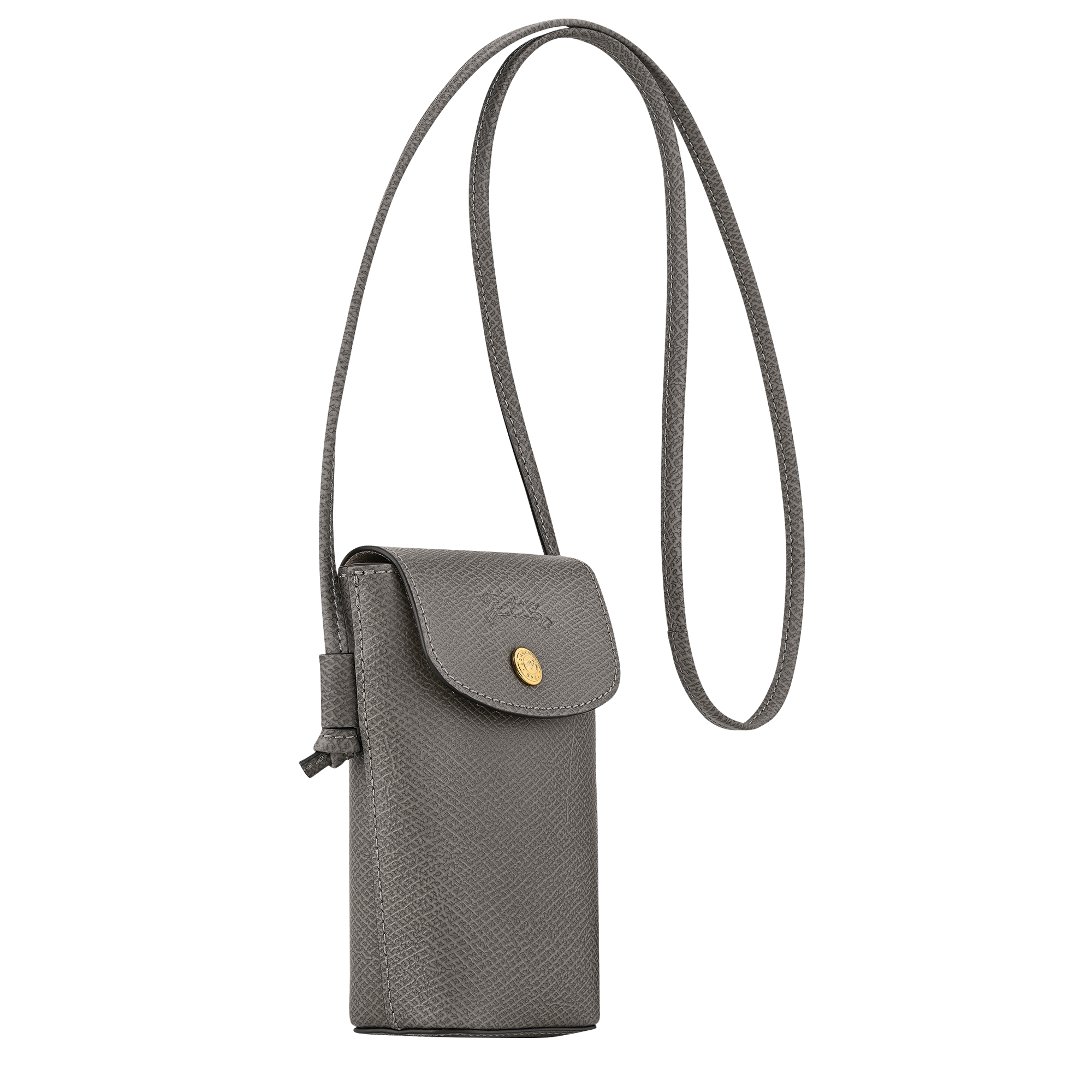 Capa de telefone Épure com cordão de couro